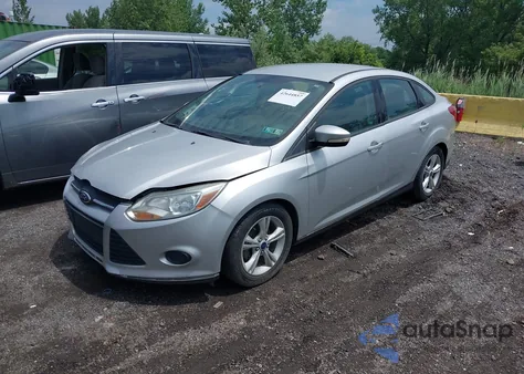 2014 Ford Focus Se из США, поврежденный, VIN 1FADP3F25EL344636